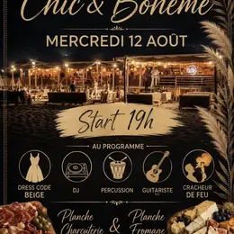 Soirée Chic & Bohème au Boho Beach