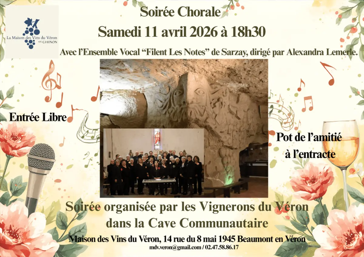 Soirée Chorale avec Filent Les Notes