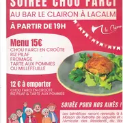 Soirée chou farci