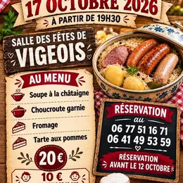 Soirée Choucroute