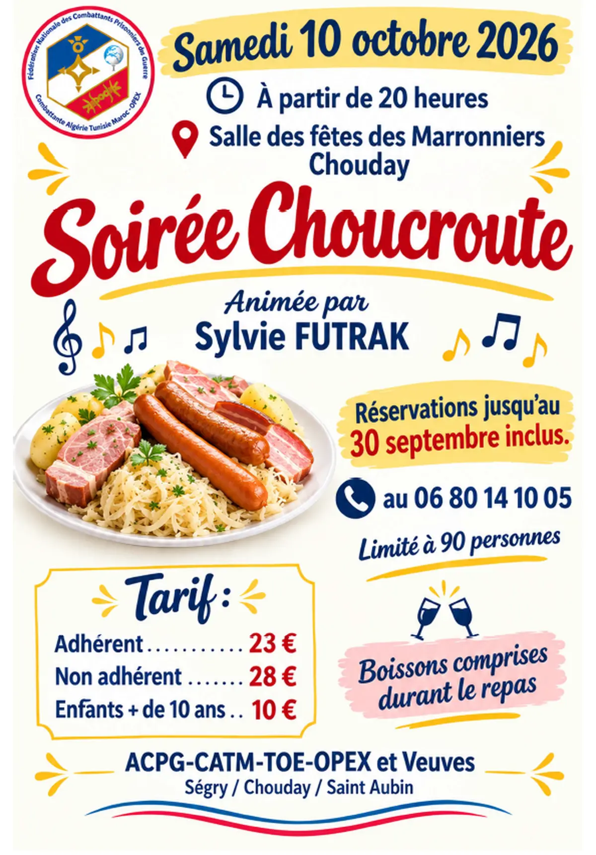 Soirée Choucroute