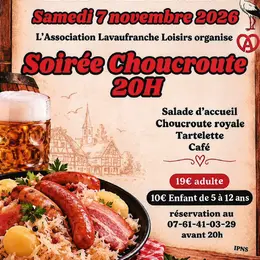 Soirée choucroute