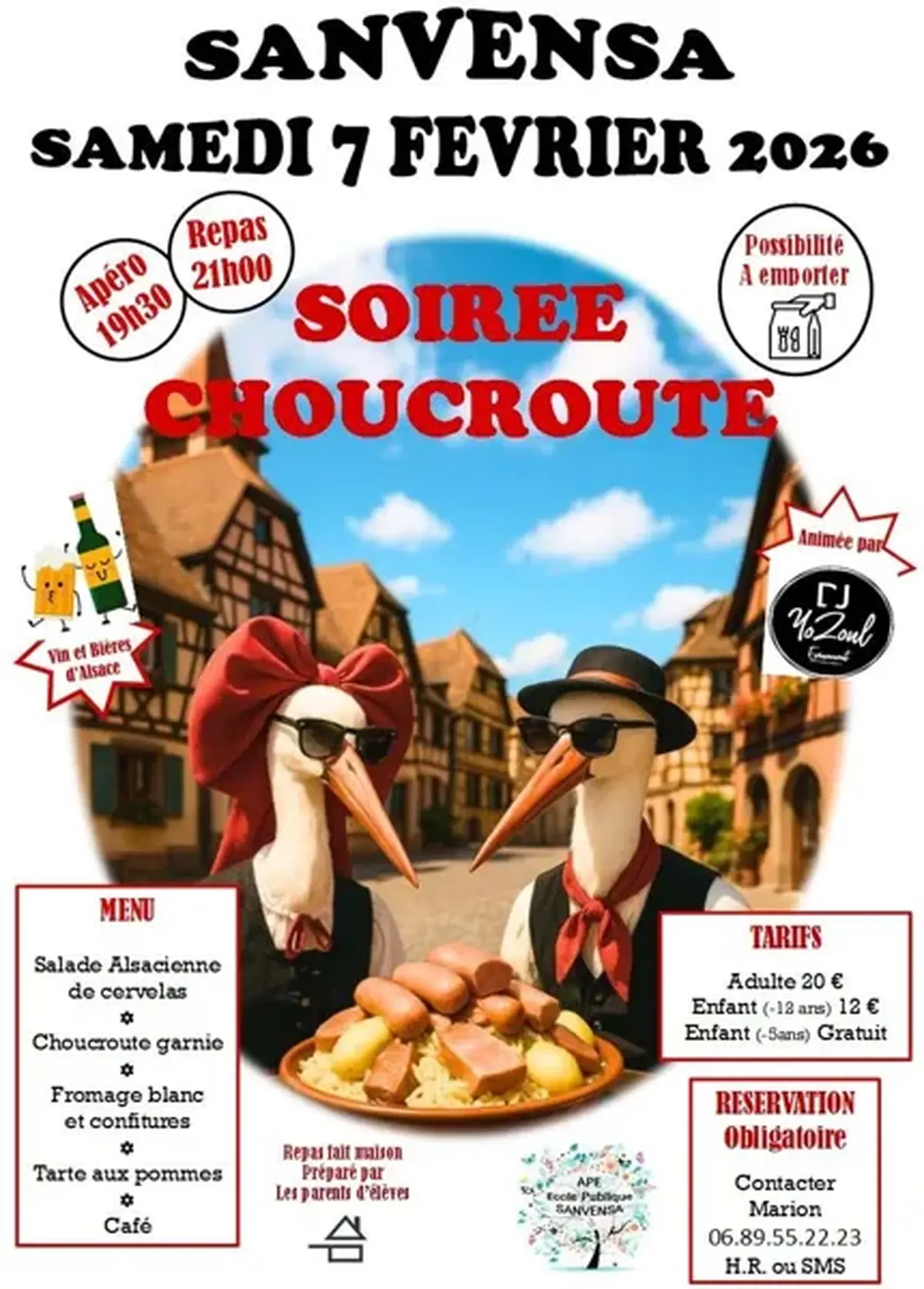 Soirée choucroute