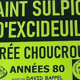 Soirée choucroute années 80