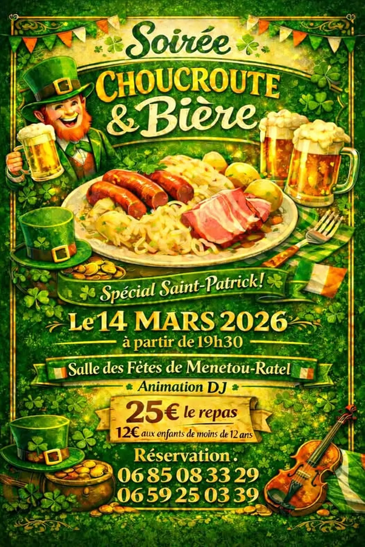 Soirée Choucroute et Bieres
