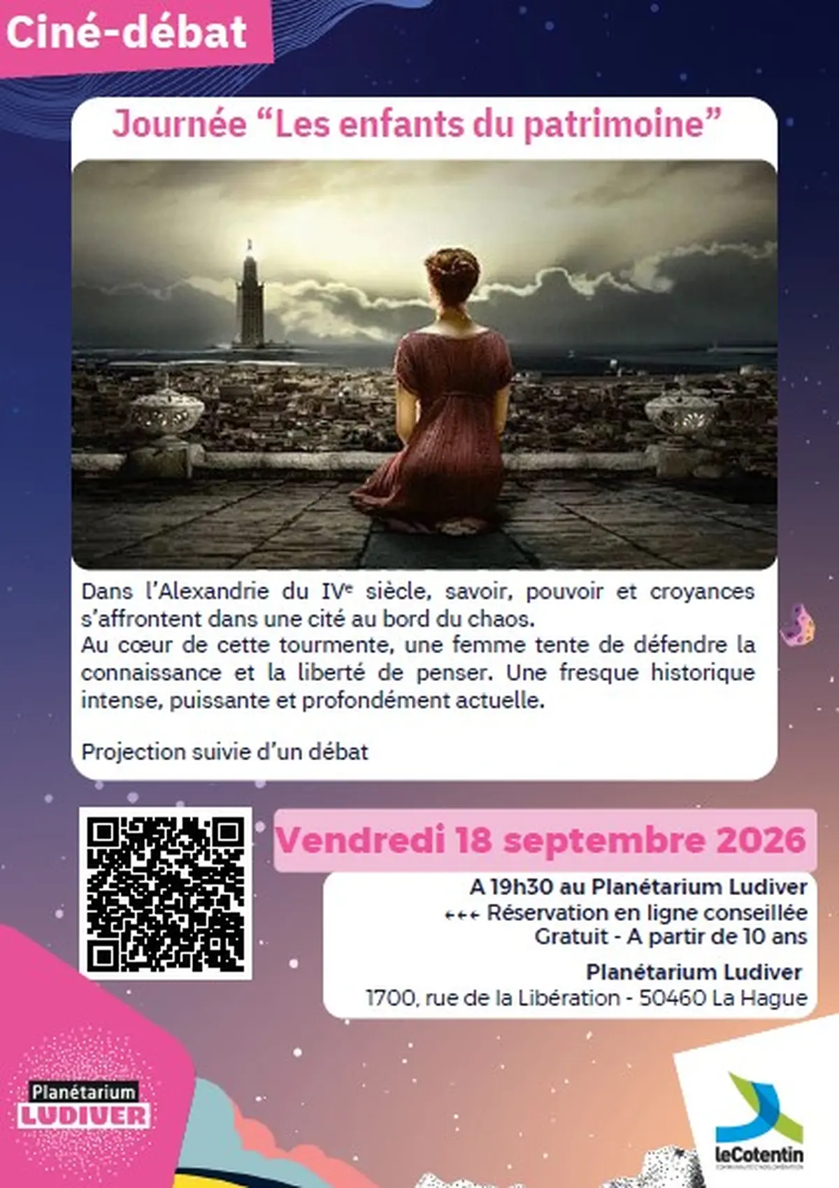 Soirée ciné-débat Agora