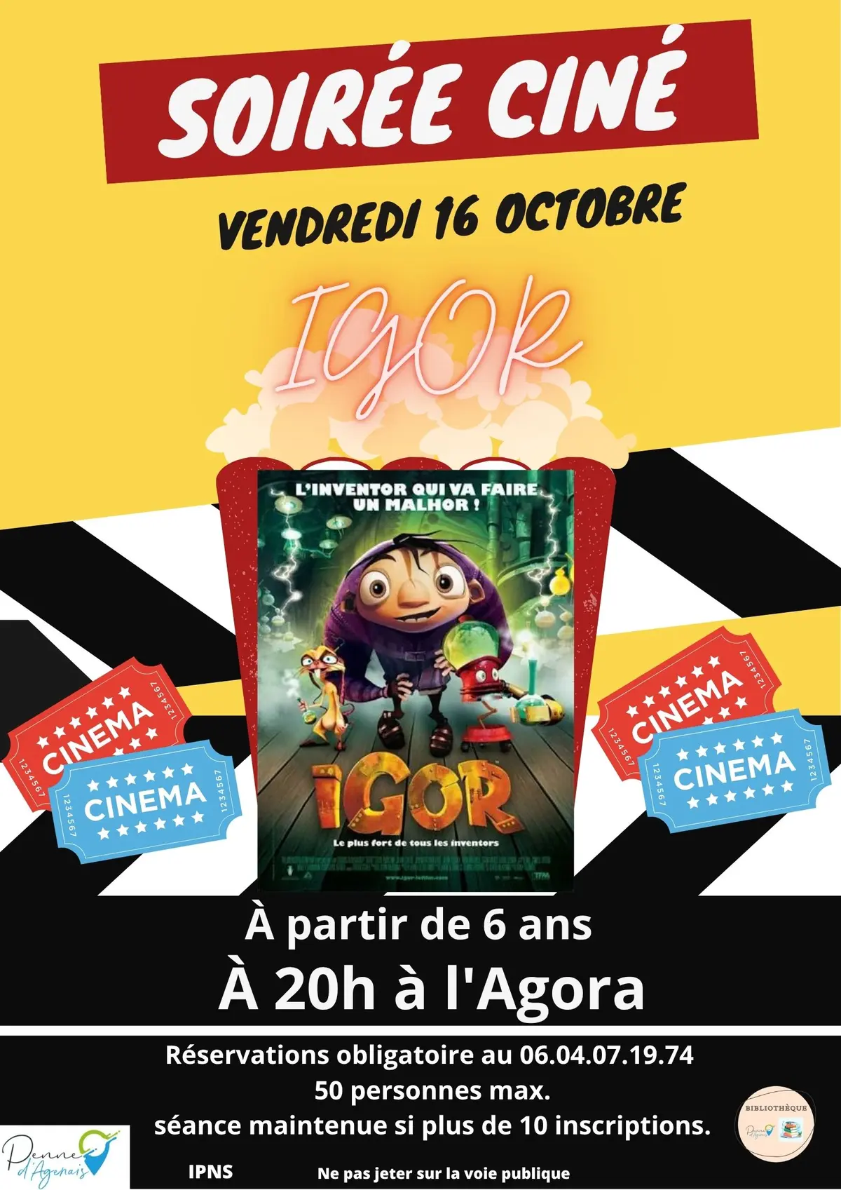 Soirée ciné : Igor