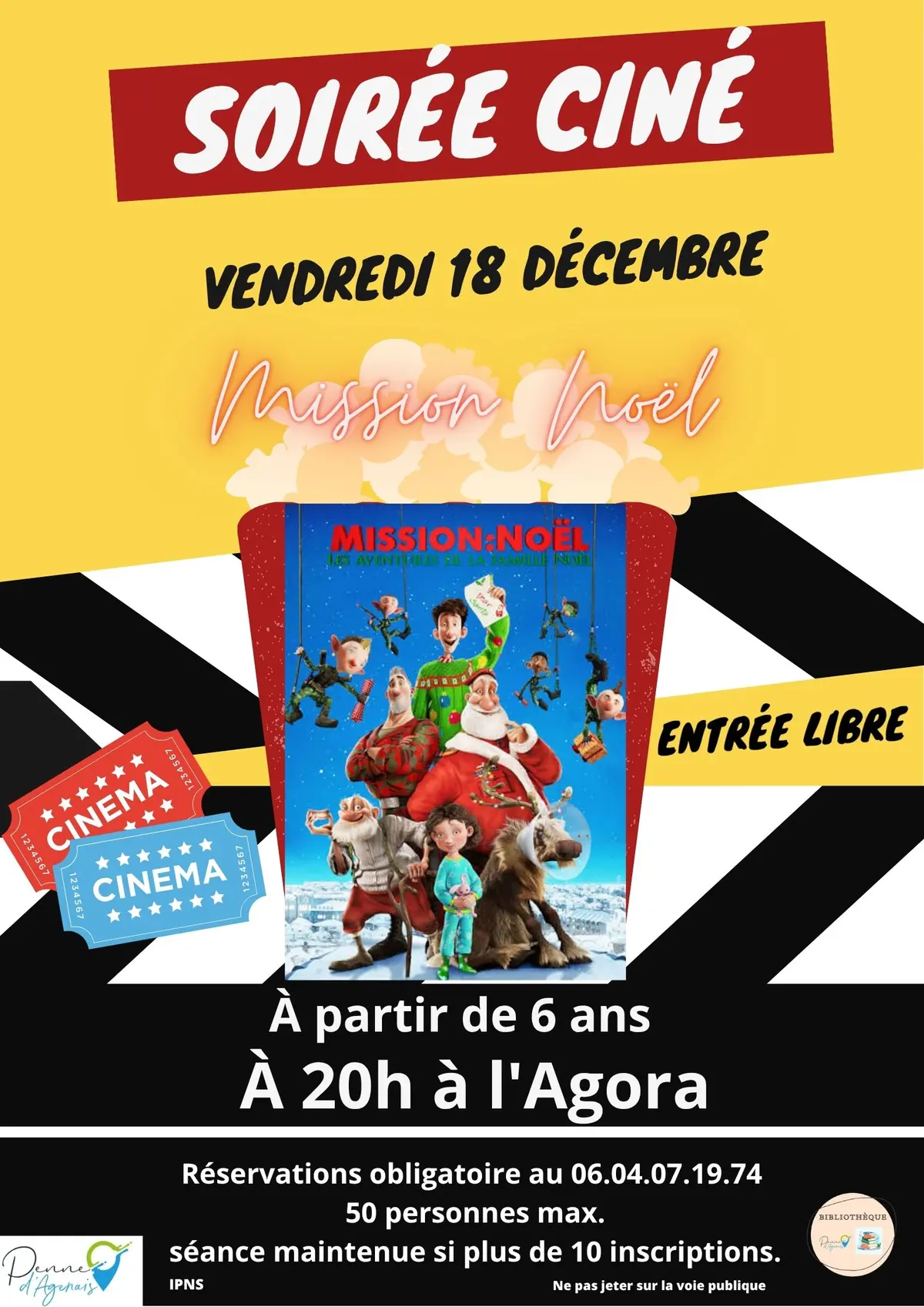 Soirée ciné : Mission Noël