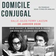 Soirée cinéma - François Truffaut - Domicile Conjugal