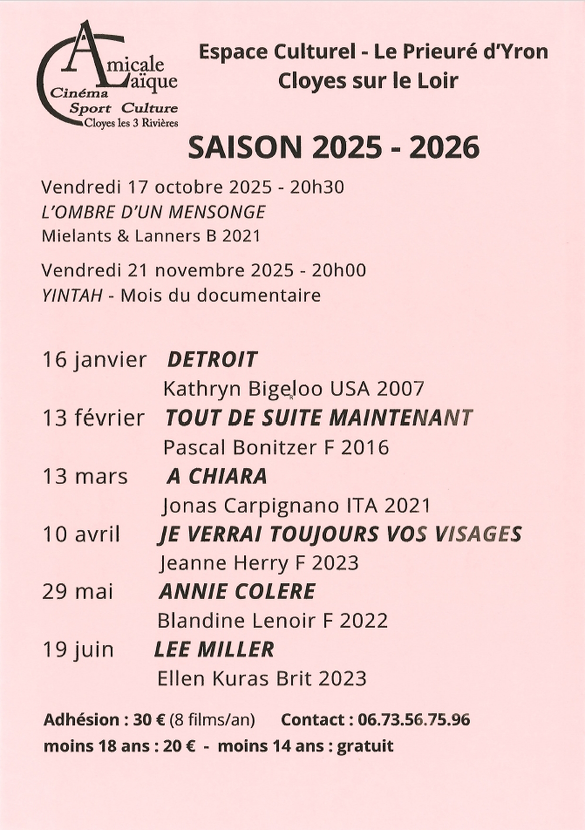 Soirée cinéma - Lee Miller