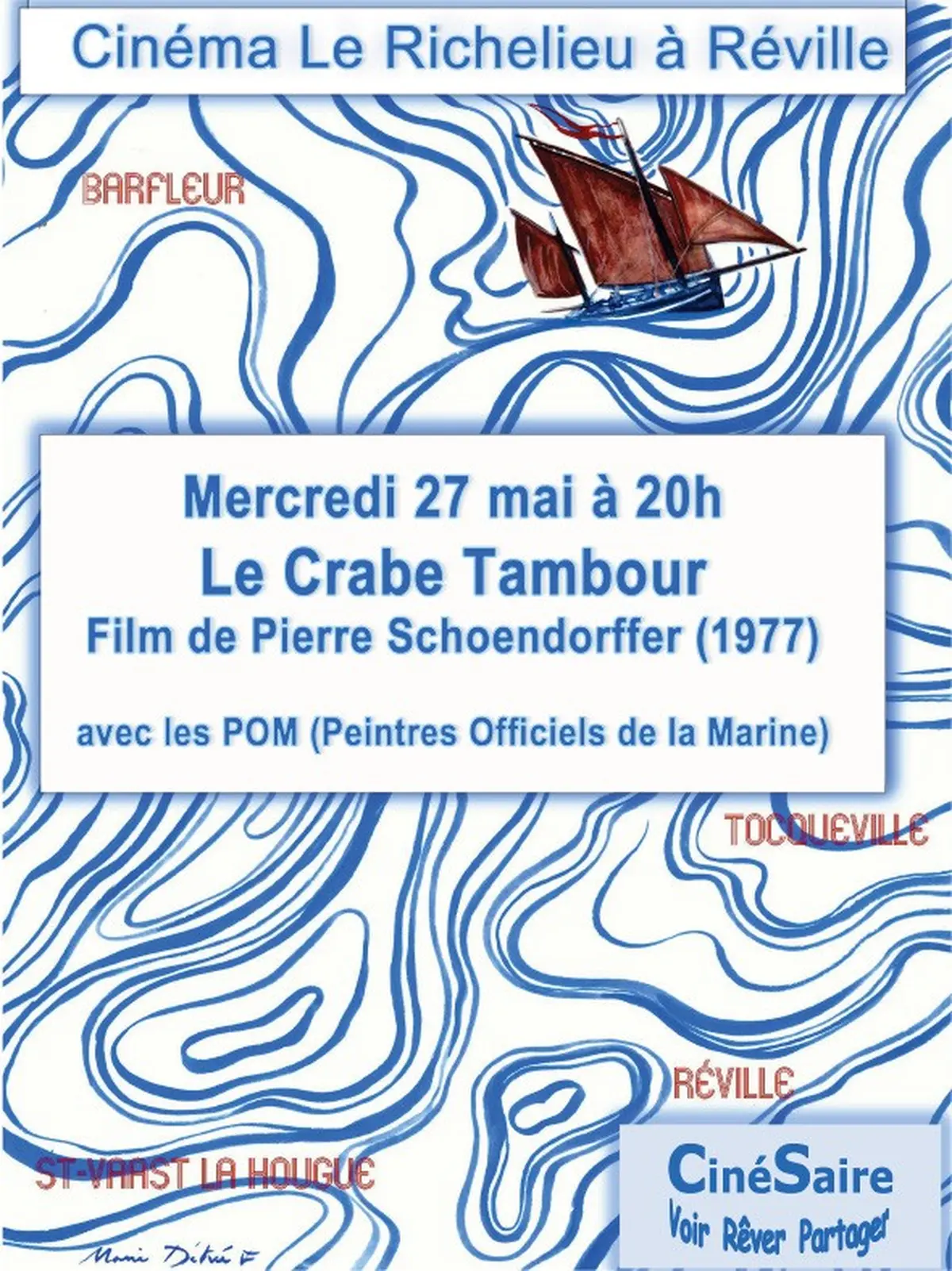 Soirée CinéSaire : Le Crabe Tambour