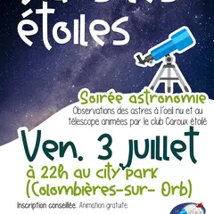 Soiree Club Astro : Dans Les Etoiles
