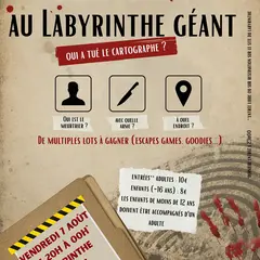 Soirée Cluedo au Labyrinthe Géant