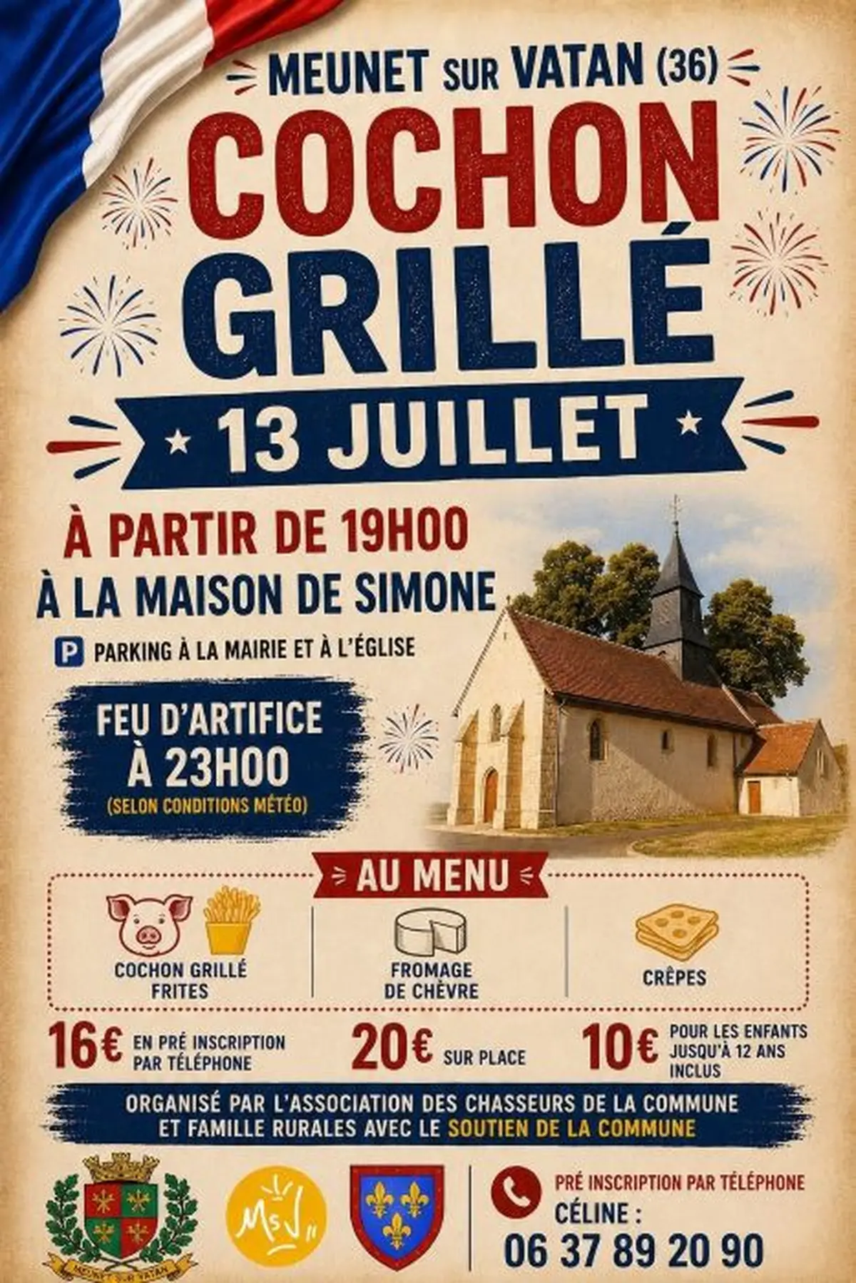 Soirée cochon grillé