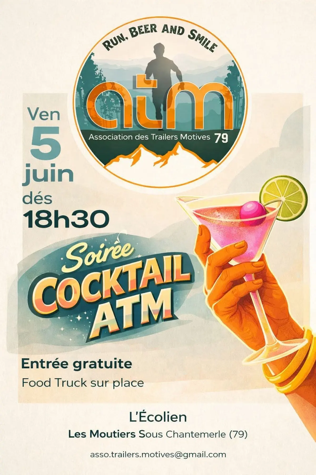 Soirée cocktail ATM