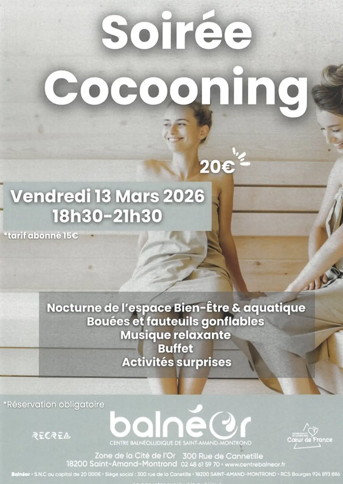 Soirée Cocooning