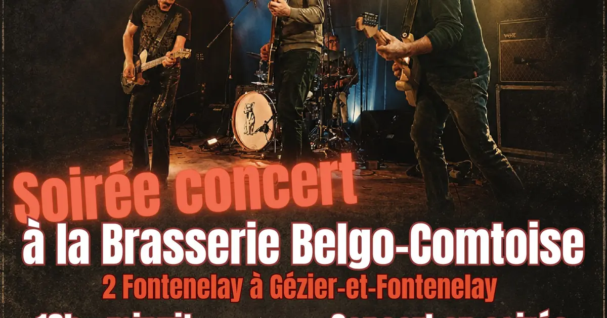 Soirée concert à la brasserie Belgo-Comtoise