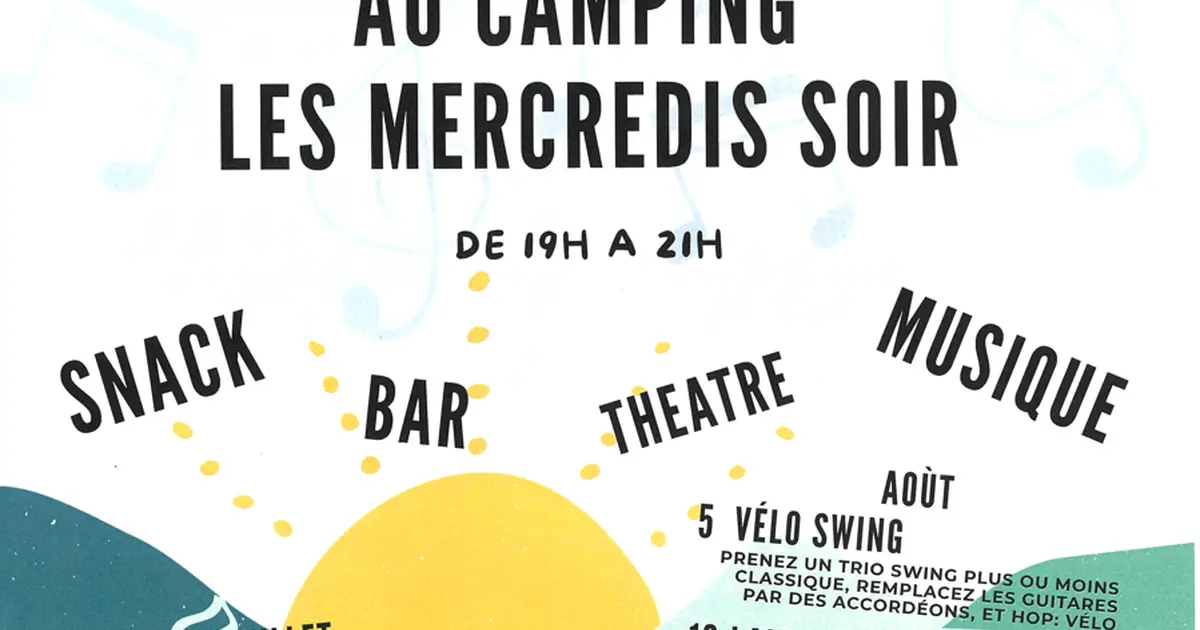 Soirée concert au Camping l'Ayguelade : Médie
