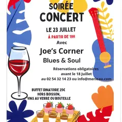 Soirée Concert au domaine mérieau