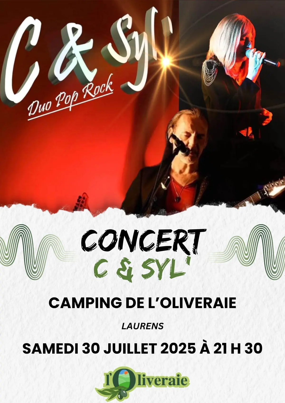 Soiree Concert Avec Le Groupe C&syl'