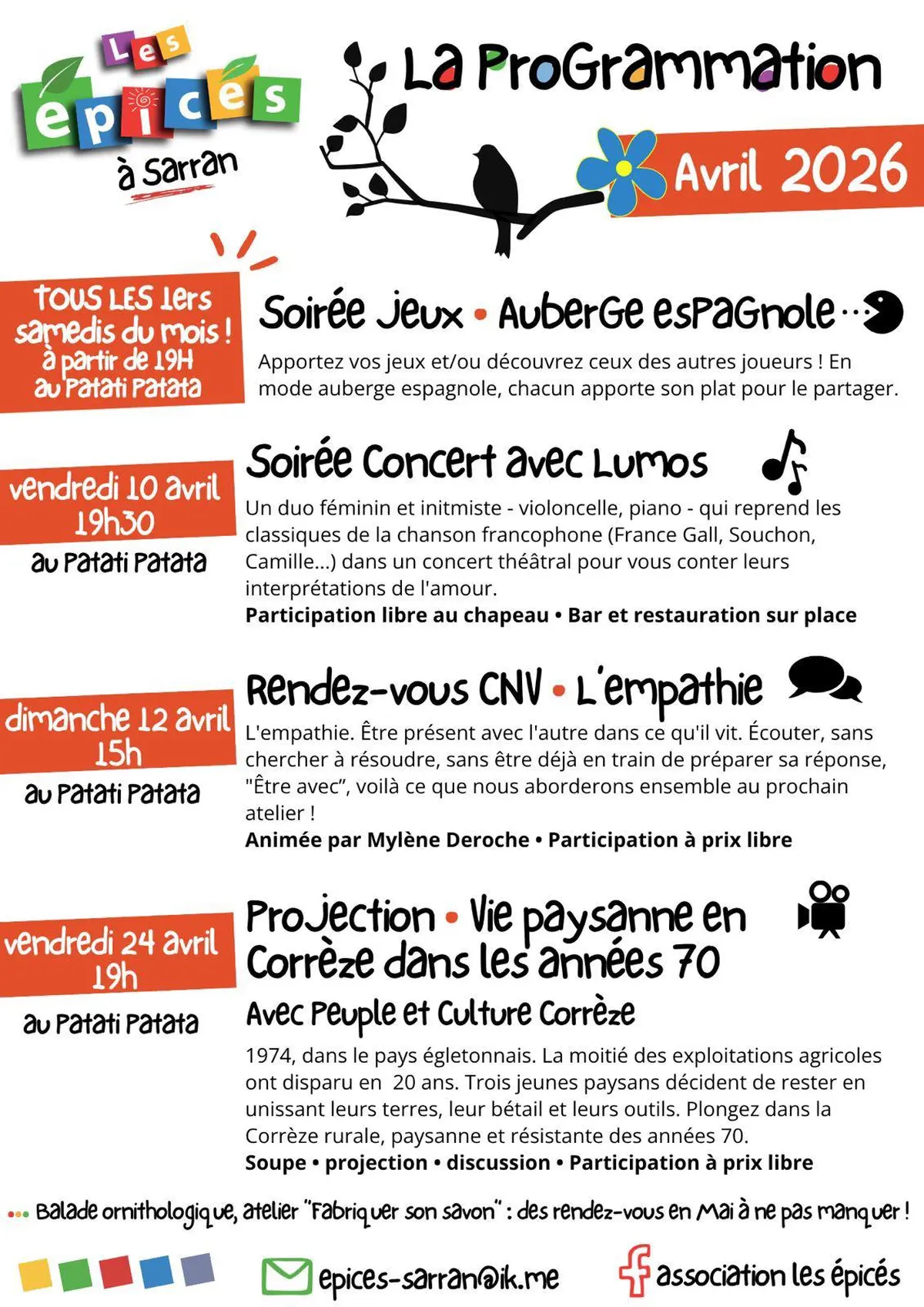 Soirée concert avec Lumos