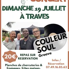 Soirée Concert Couleur Soul à Traves