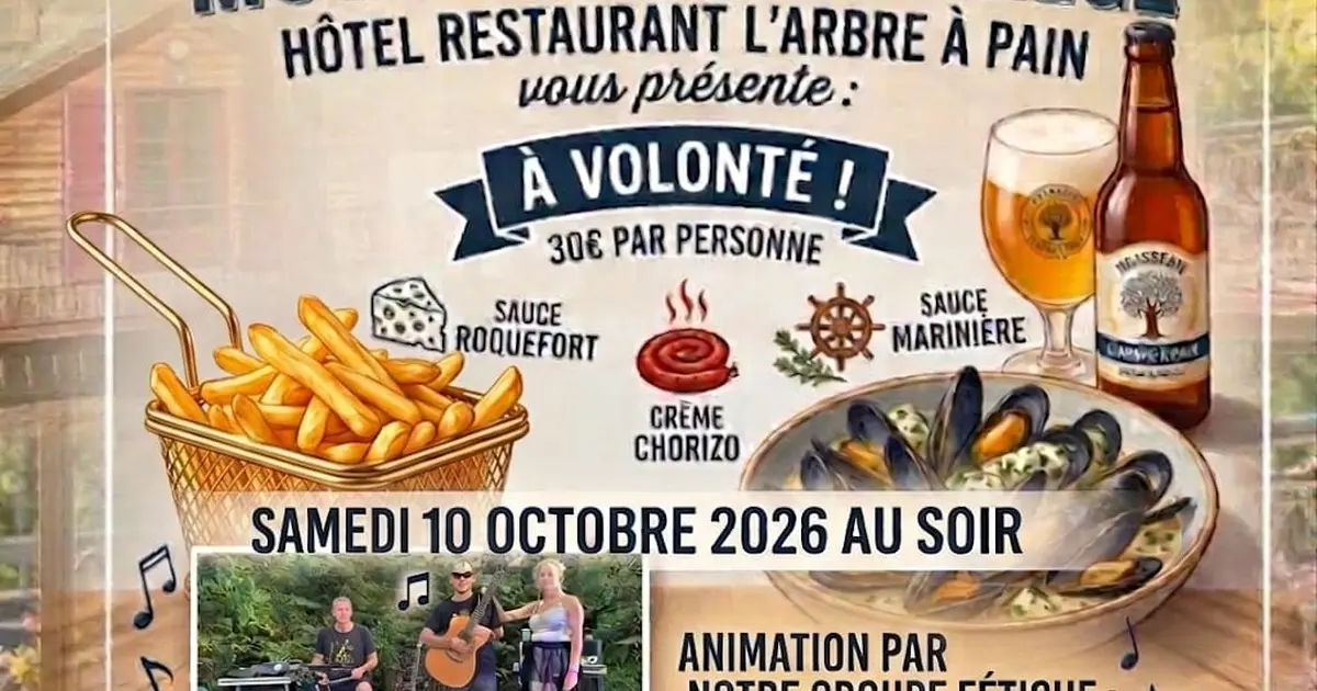 Soirée Concert Et Moule Frite à La Belge