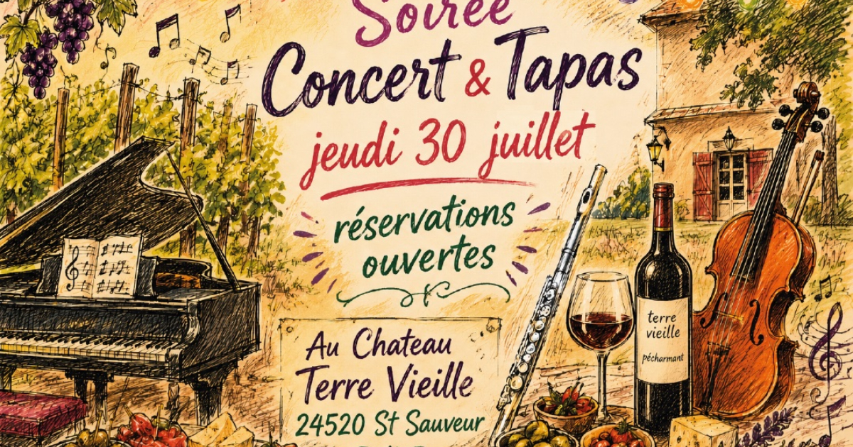 Soirée concert & tapas