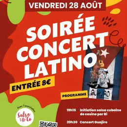 Soirée concert latino