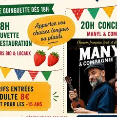 Soirée concert sous les tilleuls