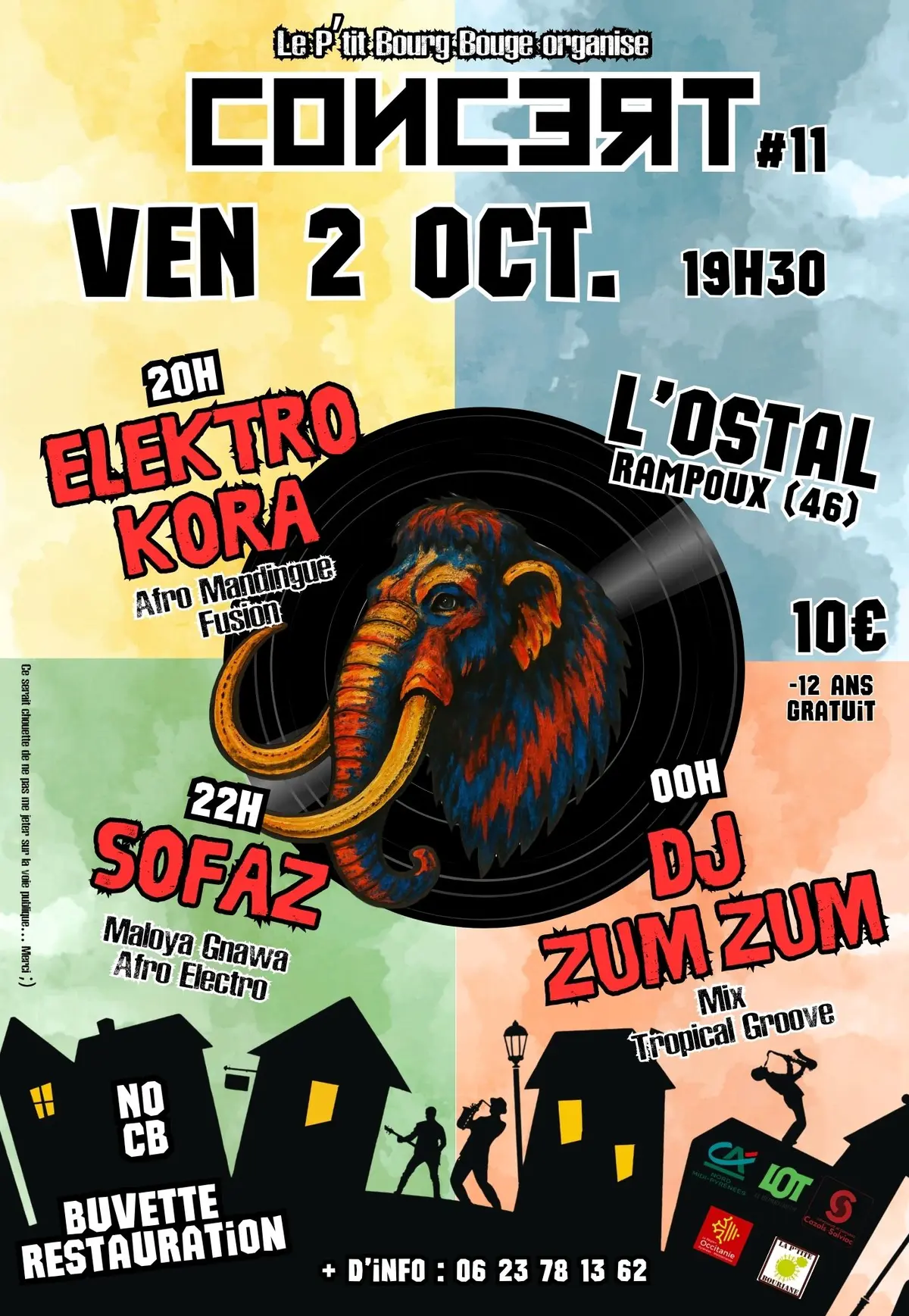 Soirée concerts à l'Ostal