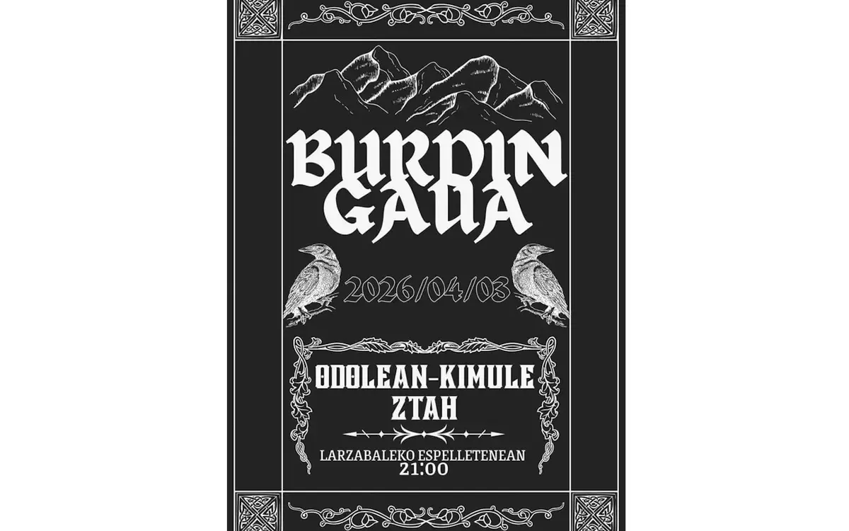 Soirée concerts - Burdin Gaua : Odolean + Kimule + Ztah