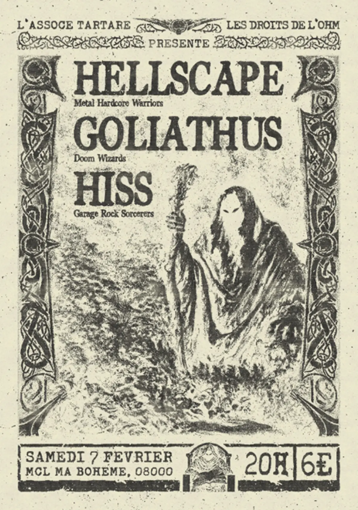 Soirée concerts métal