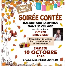 Soirée contée à Sainte-Colombe-en-Bruilhois