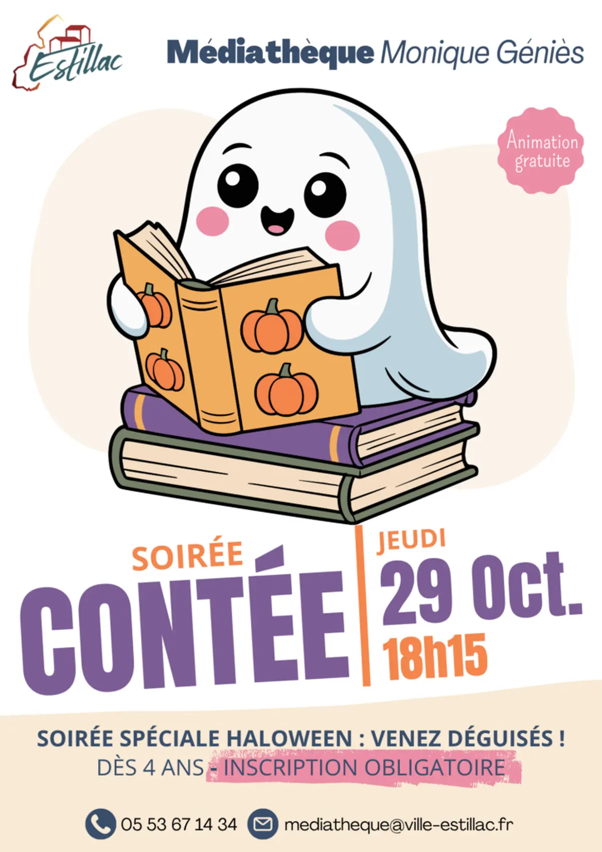 Soirée contée d’Halloween