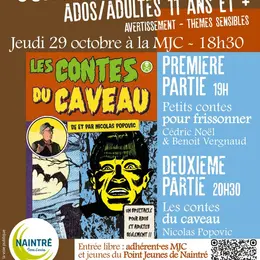 Soirée Contes à faire peur à la MJC !