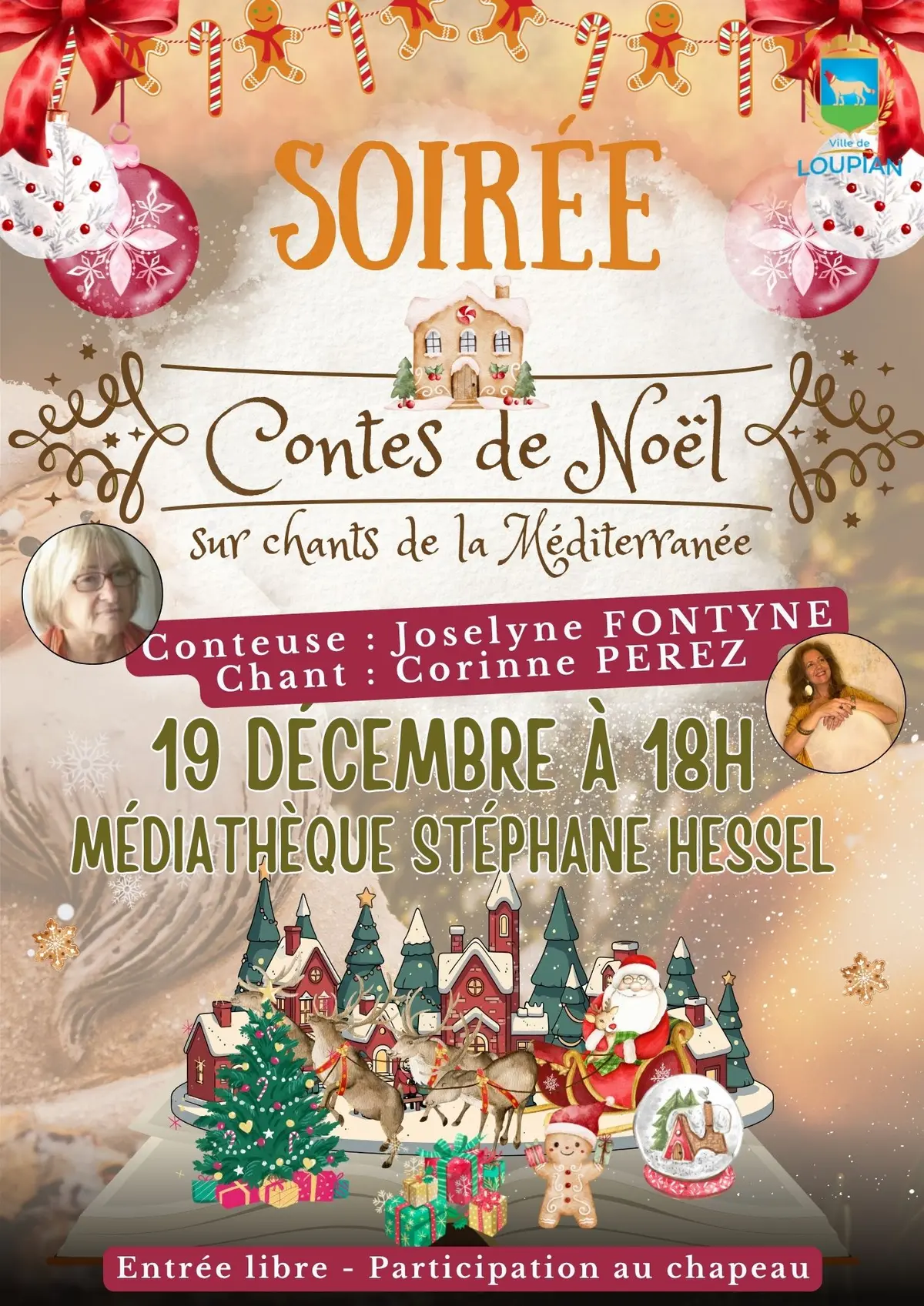Soirée Contes De Noël Sur Chants De La Méditerranée