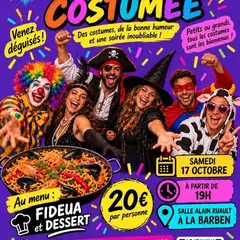Soirée costumée à La Barben