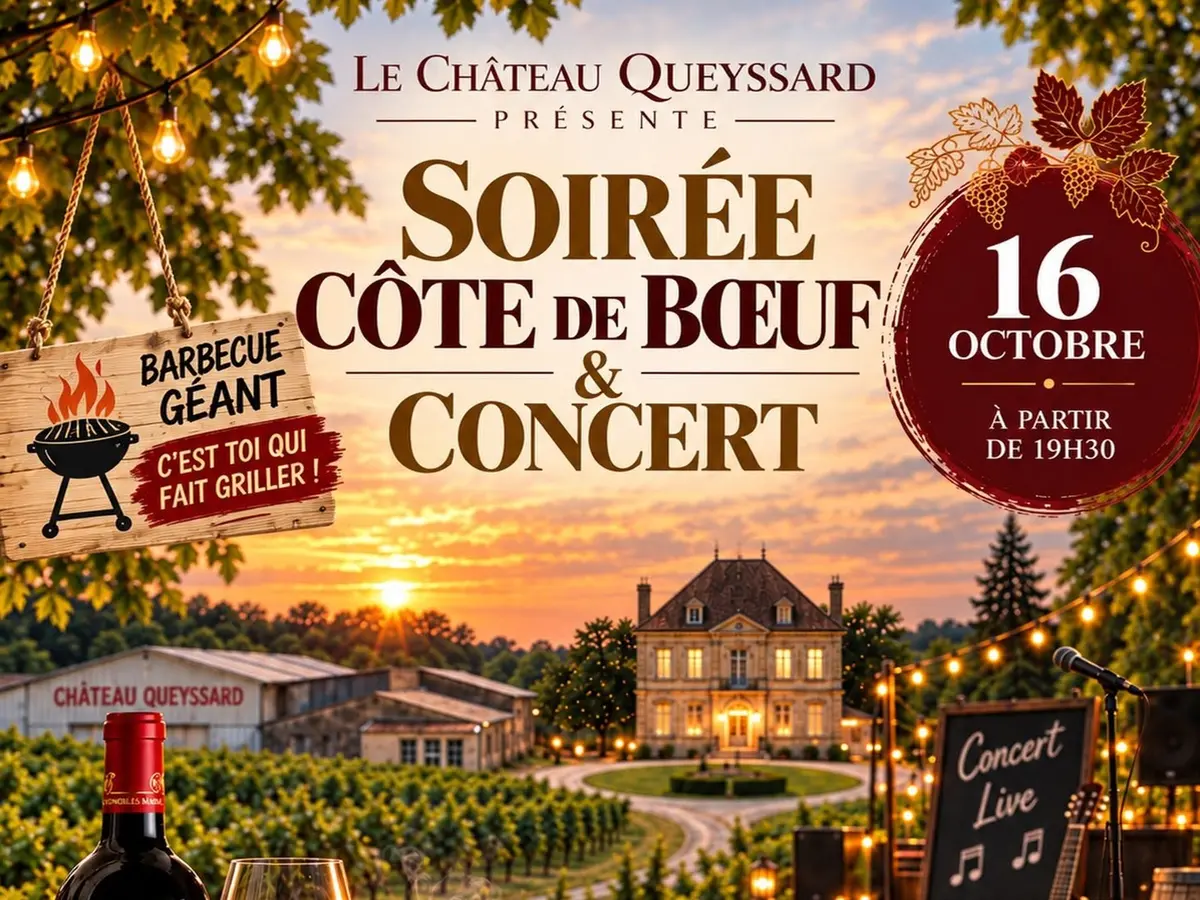 Soirée côte de boeuf et concert
