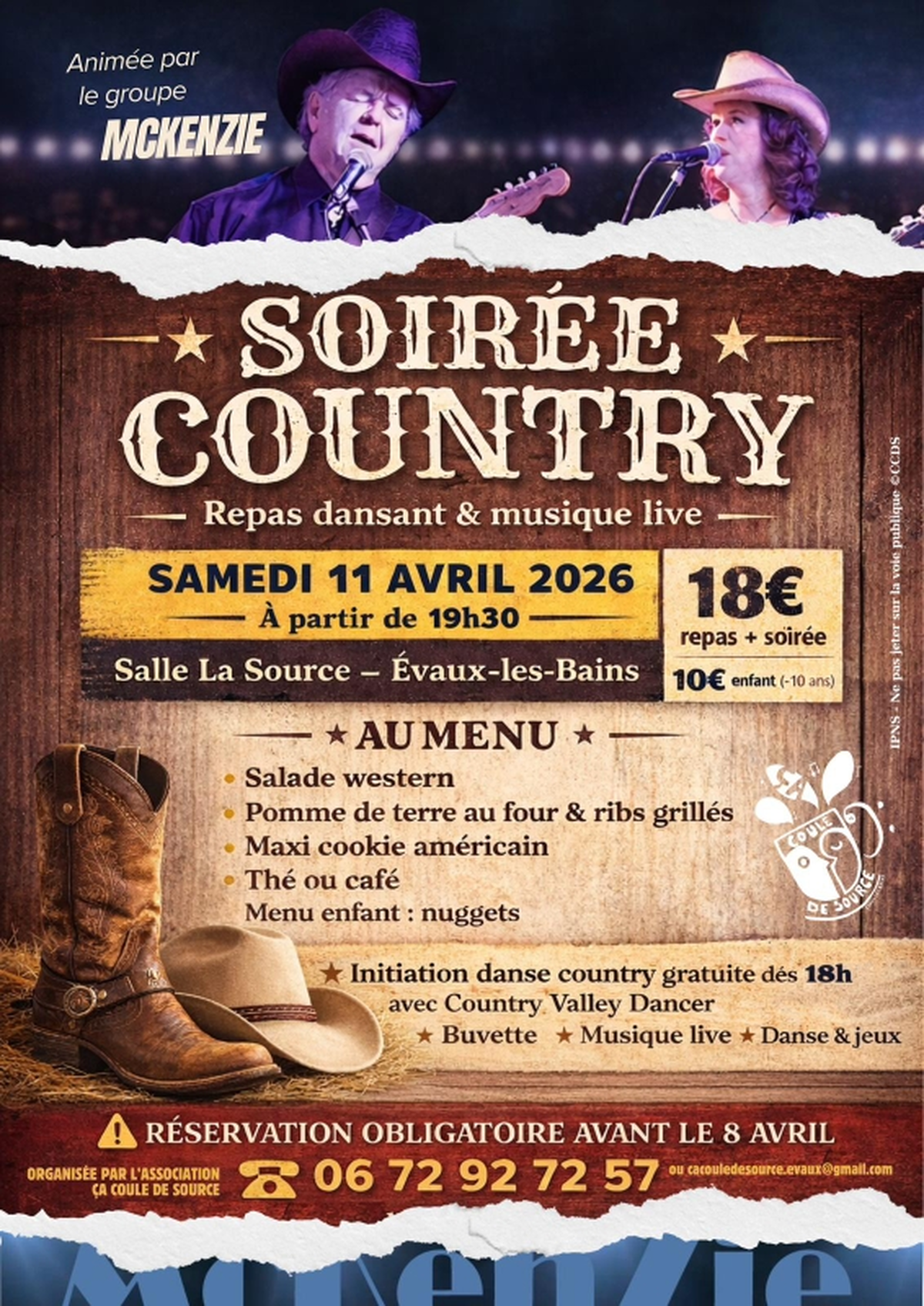 Soirée country