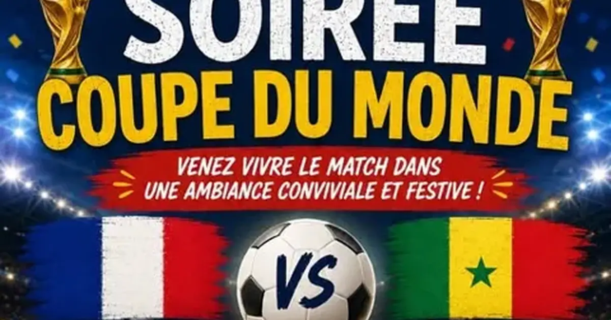 Soirée coupe du monde