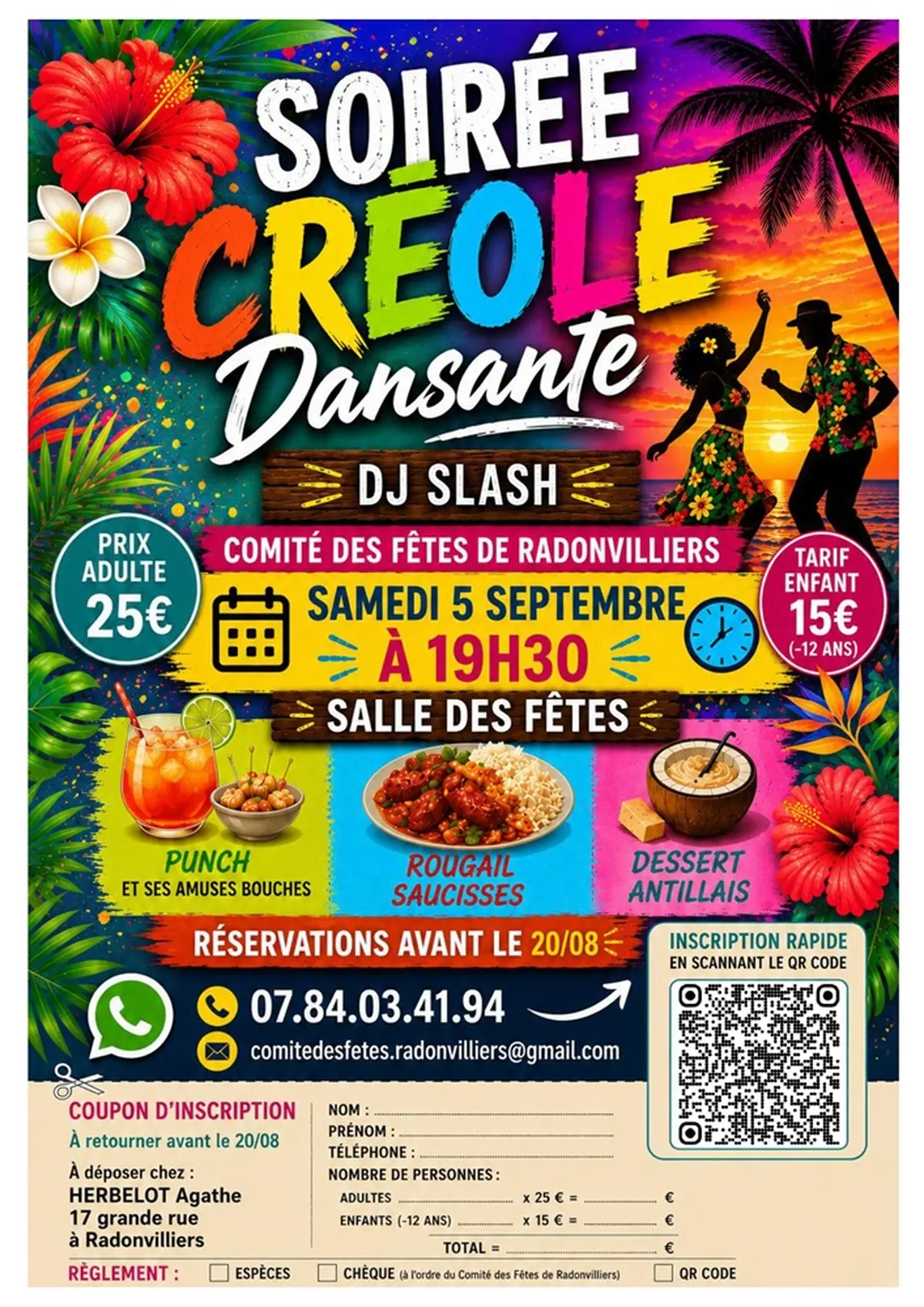 Soirée créole dansante