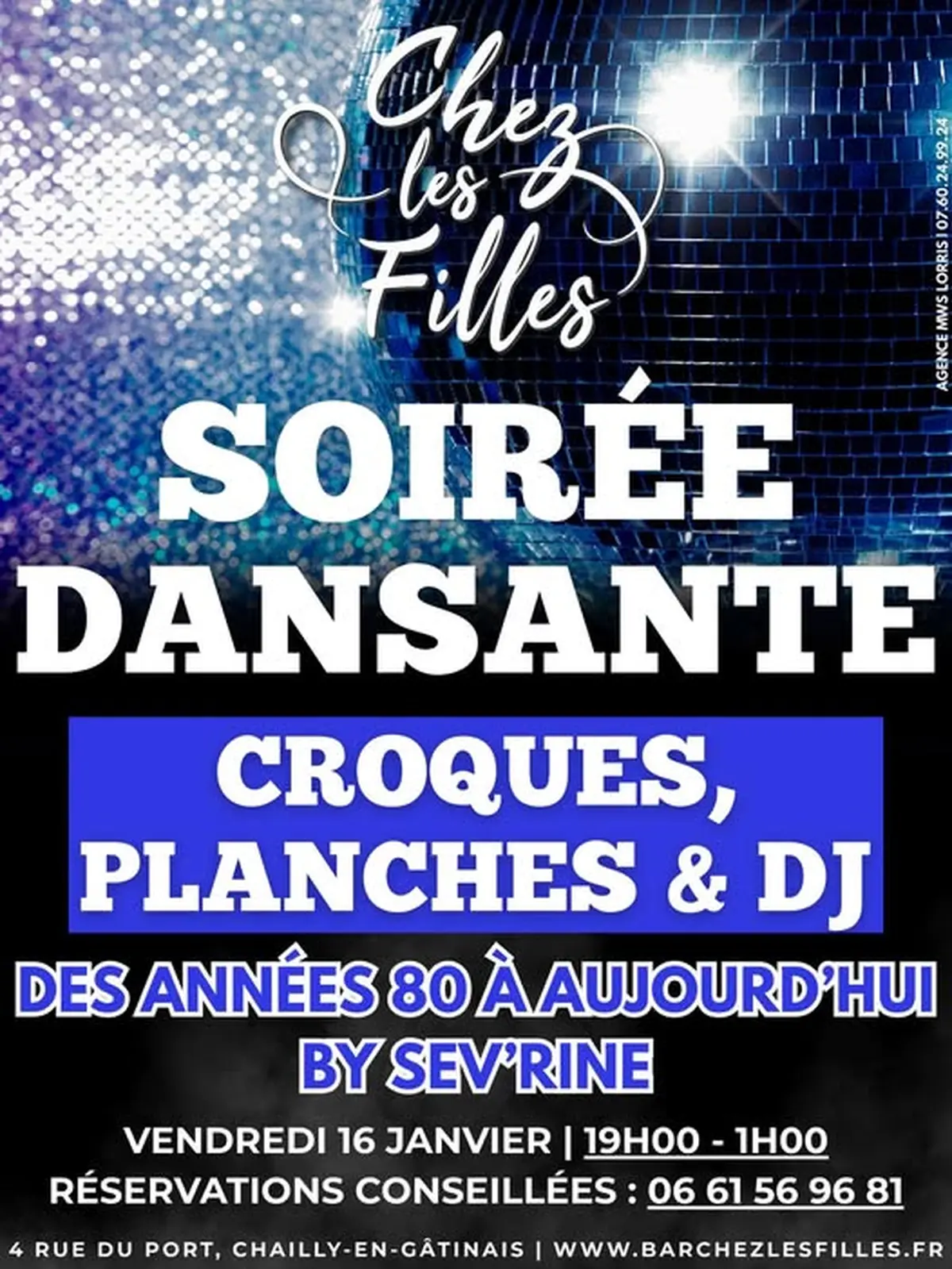Soirée croques, planches et DJ