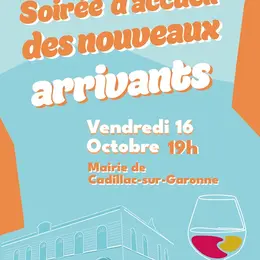 Soirée d'accueil des nouveaux arrivants
