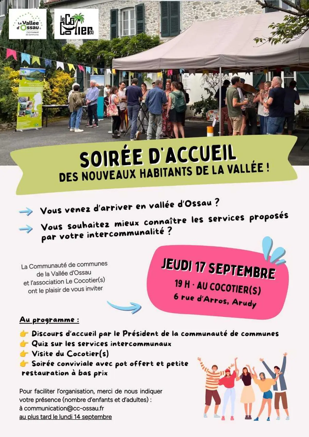 Soirée d'accueil des nouveaux habitants de la Vallée d'Ossau