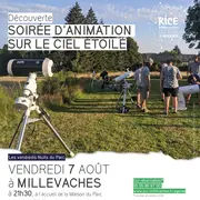 Soirée d'animation sur le ciel étoilé