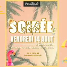 Soirée d'été à l'Inattendu Falaise