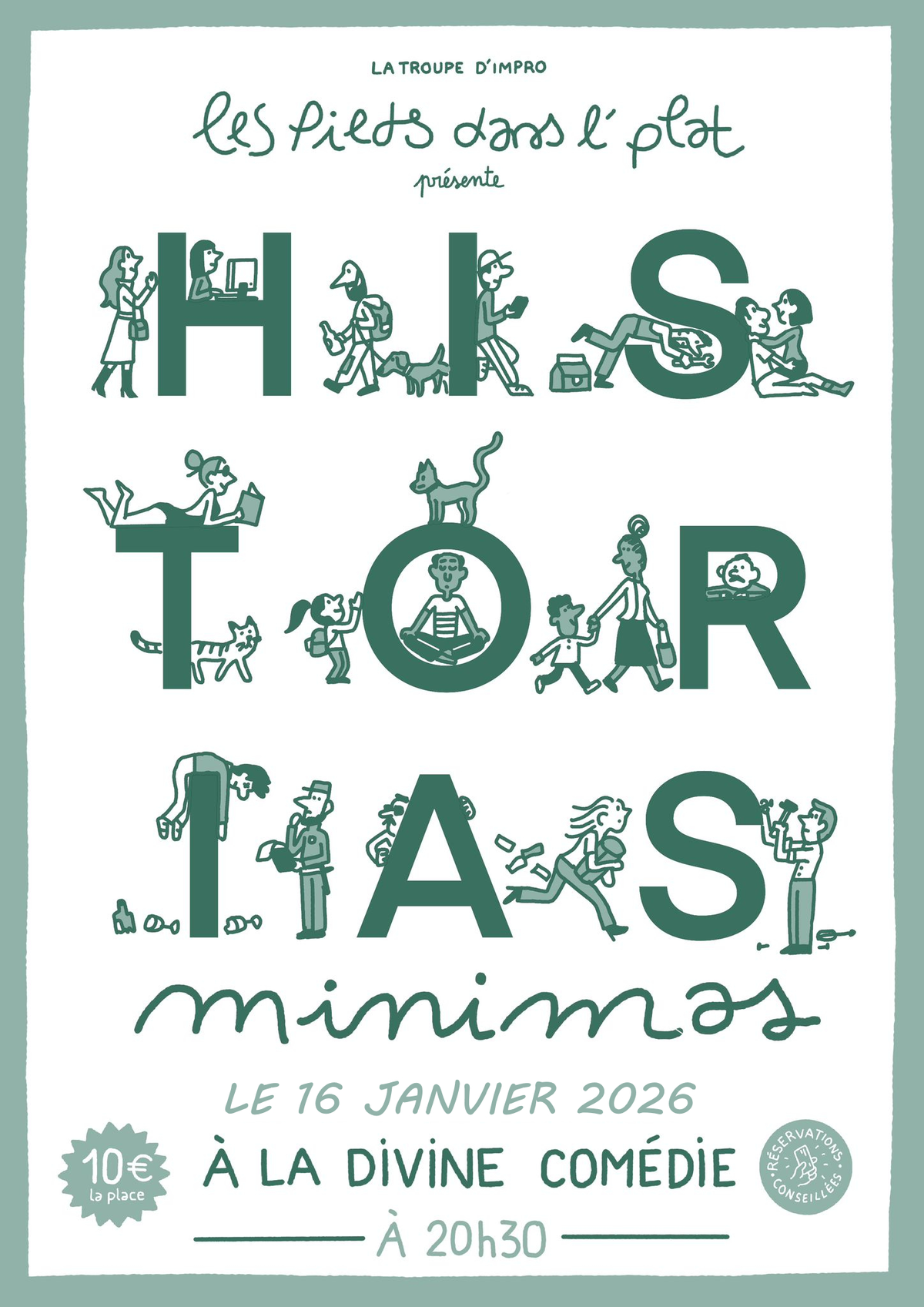 Soirée d'improvisation : Historias Minimas