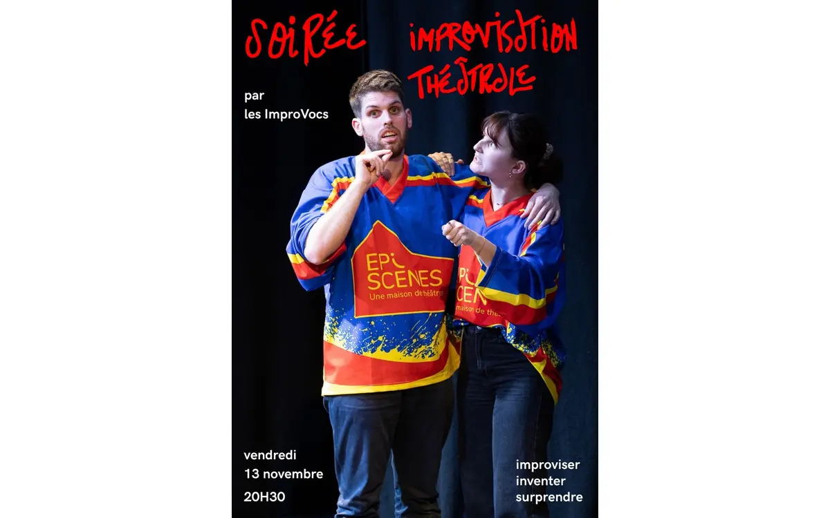 Soirée d’improvisation théâtrale par les ImproVocs
