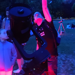 Soirée d'observation du ciel au parc de Choisy